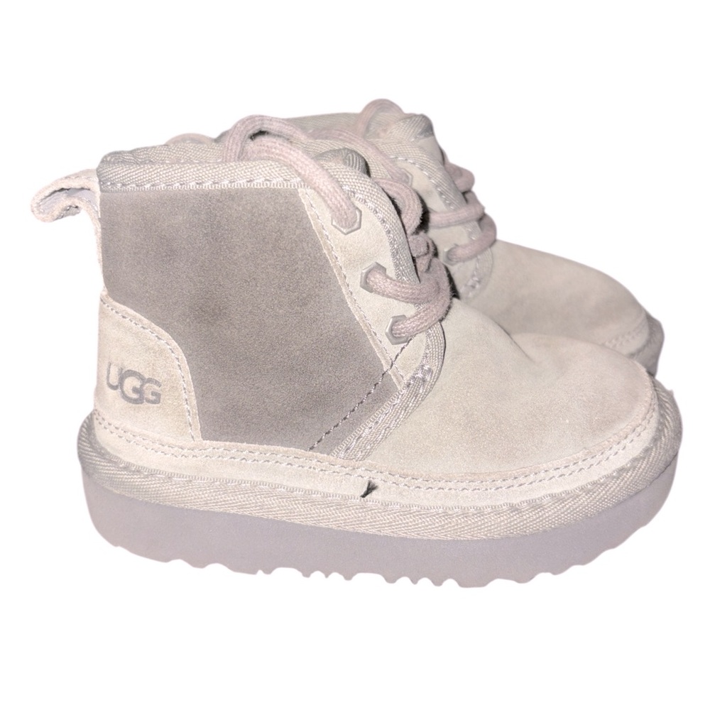 UGG Infant Gray Sherpa Boots